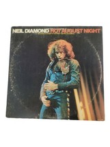 Neil Diamond Hot August Night double vinyl LP record set MCA 1972 Tested Works - £9.65 GBP