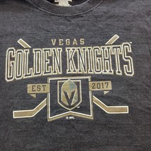 Hanes Vegas Golden Knight Men's Black Pre-Shrunk Cotton Graphic T-Shirt Size L image 4