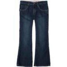 Girls Jeans Slim Straight Levis 517 Blue Adjustable Waist Denim Plus $36... - $15.84
