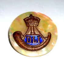 WWII British Durham Light Infantry Sweetheart Pin Mother of Pearl - £19.87 GBP
