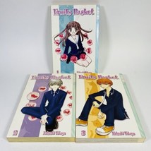 Fruits Basket Vol 1-3 Natsuki Takaya Shojo English Manga Tokyopop First ... - $16.79