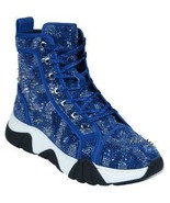 Mens High Top Shoes By FIESSO AURELIO GARCIA,Spikes Rhine stones 2412 Na... - €170,47 EUR