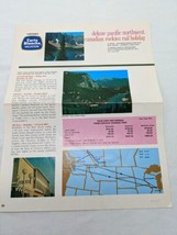 Cartans Carte Blanche Vacation Deluxe Canadian Rockies Rail Holiday Pamphlet  - £28.48 GBP