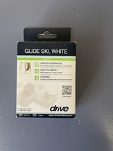 Drive Medical Walker Ski Glides 10110 White, 1 Pair - e000 - $146.39 MXN