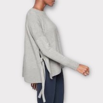 ATHLETA chamonix cashmere side tie sweater size XS boxy oversized fit - $43.54