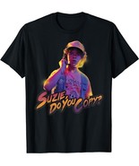 Official Netflix Stranger Things Dustin "Suzie Do You Copy?" T-Shirt Male Sz SM - £21.17 GBP