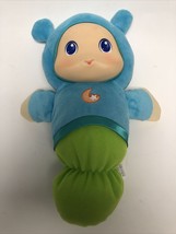 Musical Lullaby Glo Worm Glow Worm Blue Plush Light Up Toy Playskool 201... - £9.22 GBP