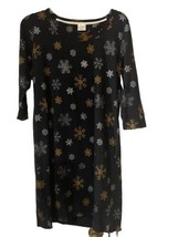 Soma Embraceable Sleepshirt  Holiday  Stars 3/4 Sleeves Women  XS - £23.34 GBP