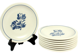 8 Pfaltzgraff Yorktowne Salad Dessert Plates 7 Inch Diameter Excellent C... - $710.66 MXN