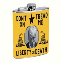 TRUMP Tread 8oz Stainless Steel Flask Drinking Whiskey - £11.59 GBP