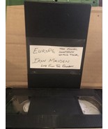 EUROPE The Final Countdown Tour + IRON MAIDEN Live From The Rainbow VHS - $29.69