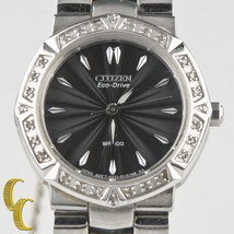 Citizen Femme &quot; Eco-Drive &quot; Acier Inoxydable Poignet Montre Beau Cadeau ... - $312.35