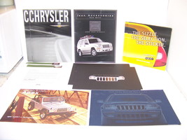 2002 Chrysler 300M Concorde Pt Sebring Prowler Neon Jeep Sales Brochures (8) - £26.90 GBP