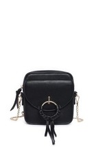 Addison Crossbody Bag Vegan Leather - Stylish, Functional with Gold Hard... - $28.50