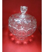 Antique 1888 EAPG L.E. Smith Moon &amp; Stars Covered Compote Bowl - $2,273.35 MXN