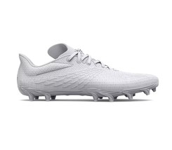 Under Armour boys&#39; blur select mc jr. football cleats in White - size 1 - £33.31 GBP