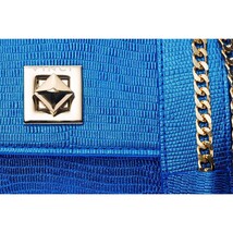 The Maple Sax Blue Leather Handbag image 3