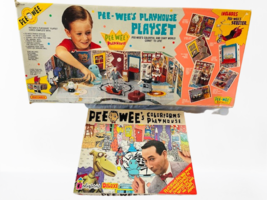 NEW Pee Wee&#39;s Playhouse Playset and Pee Wee&#39;s Playhouse Colorforms Delux... - $452.99