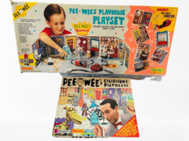 NEW Pee Wee&#39;s Playhouse Playset and Pee Wee&#39;s Playhouse Colorforms Deluxe Bundle - £338.61 GBP