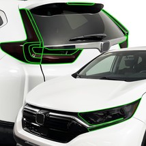 Fits Honda CR-V 2017 - 2022 Head Tail Light Precut Smoked PPF Tint Cover - $79.99
