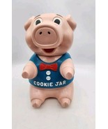 Vtg 1990 The Original Oinking Pig Cookie Jar Fun-Damental Too Plastic Wo... - $39.74 CAD