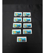 1990s Tiger Electronics Wheel Of Fortune Handheld Game Cartridges, 9 Dif... - $29.63