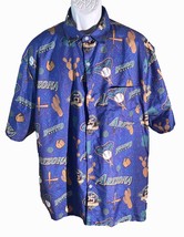 BUDWEISER ARIZONA DIAMONDBACKS Short Sleeve Button Down 25 Anniversary S... - $368.88 MXN