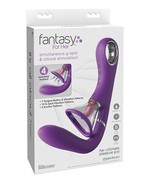 FANTASY FOR HER ULTIMATE PLEASURE PRO SUCKING &amp; VIBRATING CLITORAL &amp; G VIBE - £101.82 GBP