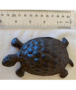 METAL TURTLE : 3 X 5 BROWN METAL  GREAT INDOOR /OUT  DETAILED   NEW!! - £7.84 GBP