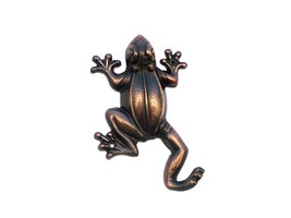 [Pack Of 2] Antique Copper Decorative Frog Hook 6&quot;&quot; - £40.92 GBP