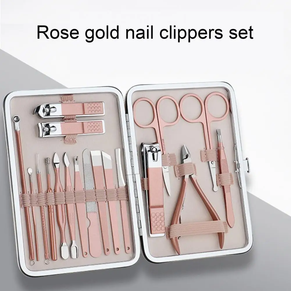 Nail Clipper Manicure Set High Quality Stainless Nail Cutter Pedicure Scissor - £11.30 GBP+