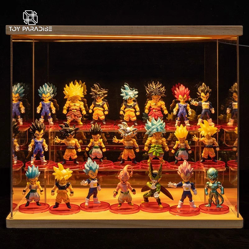 6-38cm Dragon Ball Vegeta Son Goku A Set Anime Figure Super Saiyan Handmade Room - £159.24 GBP+
