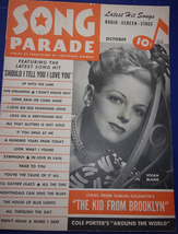 Song Parade Vivian Blaine October 1946 - £6.38 GBP