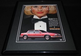 1987 Oldsmobile Calais 11x14 Framed ORIGINAL Vintage Advertisement  - $34.64