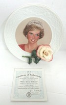 Tribute to Diana, Diana Queen of Hearts Plate Bradford Exchange William ... - $38.69