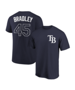 Taj Bradley T-Shirt Tampa Bay Rays Player Name &amp; Number Soft Jersey Tee - $373.29 MXN