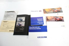 2004 SUBARU FORESTER OPERATOR OWNERS MANUAL BOOK AND CASE J8533 image 5