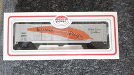 Model Power HO Scale Model Railroad Train Western Pacific Box Freight Ca... - $246.80 MXN
