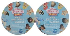 Lot of 2 | Hasbro Disney Princess Comics MINIS Series 3 Collectible 2-in Dolls - £10.24 GBP