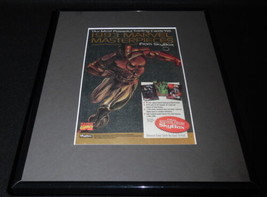 1993 Fleer Marvel Masterpieces Framed 11x14 ORIGINAL Advertisement Iron Man - $34.64