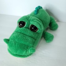 The Petting Zoo Alligator Crocodile Plush 11&quot; Long Stuffed Animal Big Eyes - £18.15 GBP