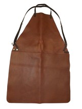 HEAVY DUTY LEATHER APRON Adjustable w/ 2 Large Interior &amp; 2 Pen Pockets ... - $225.99