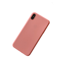 Anymob iPhone Peach Candy Color Silicone Phone Case Soft TPU Back Cases Cover - £15.90 GBP