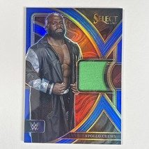 2023 #SW-ACR Apollo Crews Panini Select WWE NXT Selective Swatches - £5.06 GBP