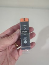 Canon PGBK 5 Black Ink Cartridge - NO BOX - New Sealed Genuine Original - $9.89