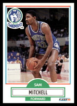 1990-91 Fleer #114 Sam Mitchell Minnesota Timberwolves - £1.59 GBP