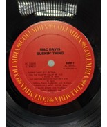 Mac Davis Burnin Thing Vinyl Record - $12.49 CAD
