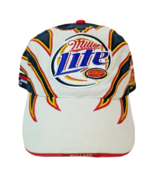 Rusty Wallace #2 Miller Lite Cap Hat Adult White Blue Penske Racing Stra... - £9.33 GBP