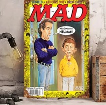 Seinfeld Mad Magazine Vintage Metal Tin Sign Hello Neuman (8&quot;x12&quot;) + Free Print - £7.30 GBP