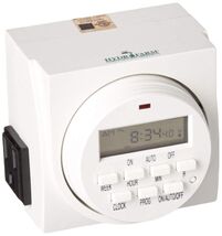 Autopilot Dual Outlet 7-Day Grounded Digital Programmable Timer, 1725W, ... - $35.37